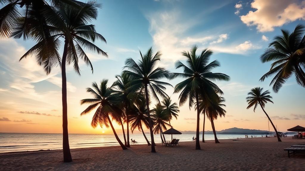 Sunrise at Jomtien Beach