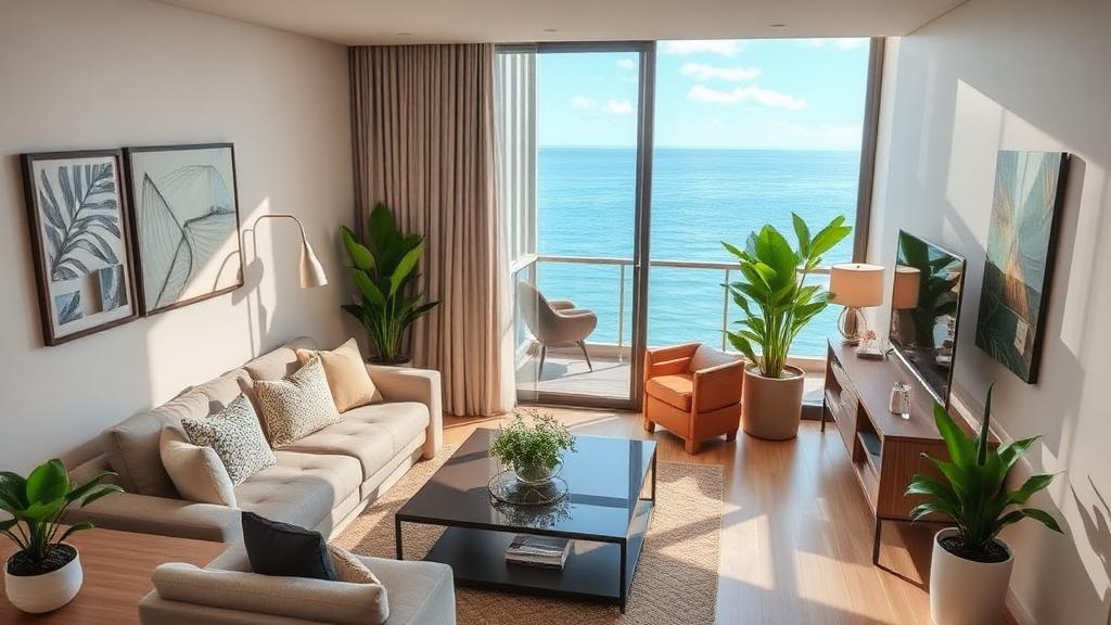 Modern sea-view condo