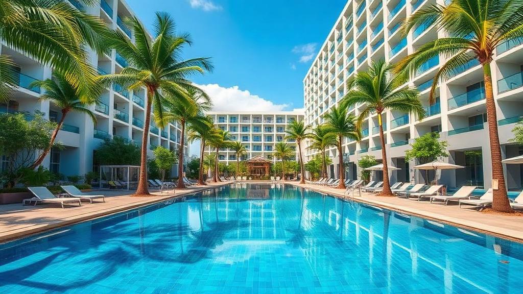 Condo swimming pool